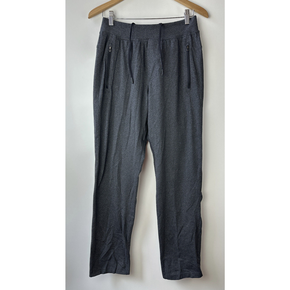 Lululemon Discipline Pant Heathered Black Gray Stretch Pockets Men's Size Medium - Picture 2 of 16